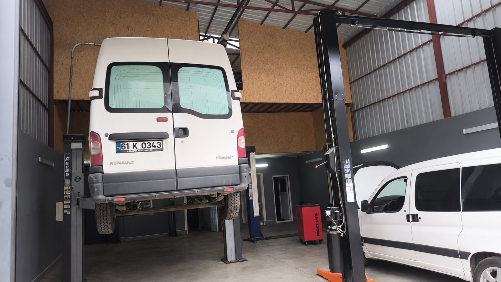 Ticari araç servis işlemi